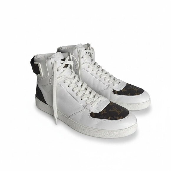 Louis Vuitton Other - Louis Vuitton Rivoli High Top Monogram Sneaker Boot Signature Men's Men's LV 9 U